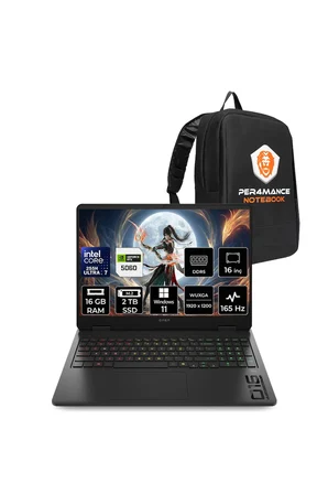 Omen Slim 16 Ultra 7 255H 16GB 2TB SSD RTX5060/8GB 16" WUXGA 165Hz 3 ms IPS W11H Gaming Laptop