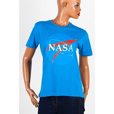 Nasa Unisex Pamuklu Regular Fit Tişört Small