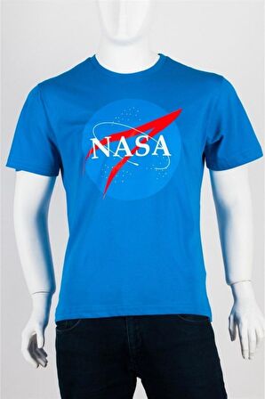 Nasa Unisex Pamuklu Regular Fit Tişört Small