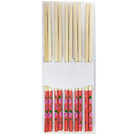 Chopstick Yemek Çubuğu Beşli Set No.5