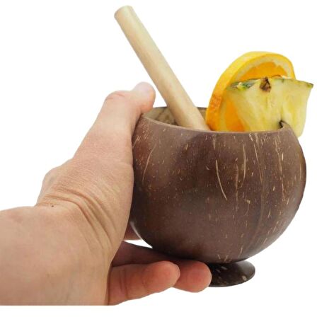 Hindistan Cevizi Kase Büyük Coconut Bowl