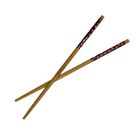 Çin Bambu Chopsticks Desenli 5 Adet