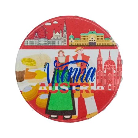 Avusturya Temalı Magnet Kapak Açacak