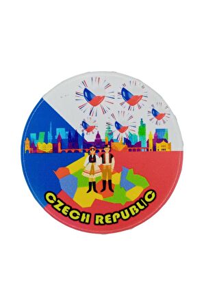 Çek Cumhuriyeti Temalı Magnet Kapak Açacak