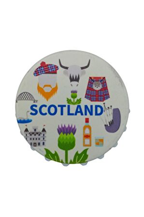 İskoçya Temalı Magnet Kapak Açacak