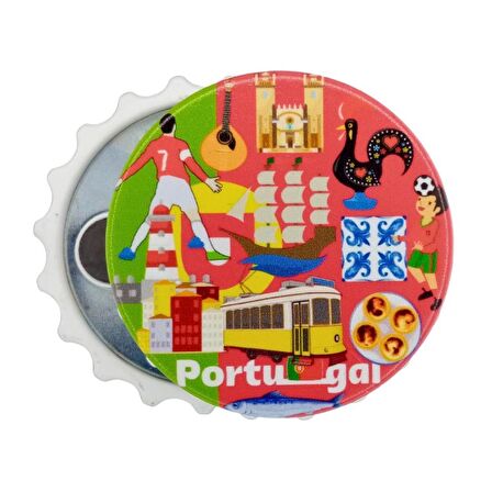 Portekiz Temalı Magnet Kapak Açacak