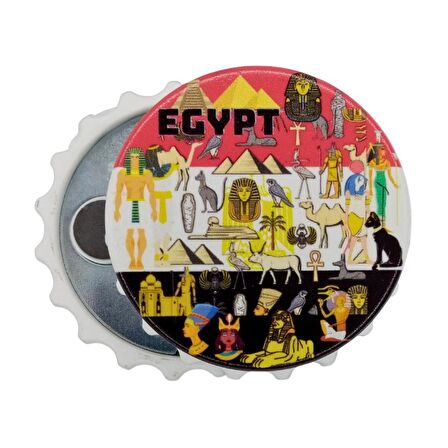 Mısır Temalı Magnet Kapak Açacak