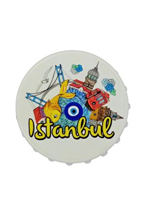 İstanbul Temalı Magnet Kapak Açacak