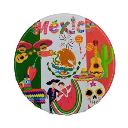 Meksika Temalı Magnet Kapak Açacak