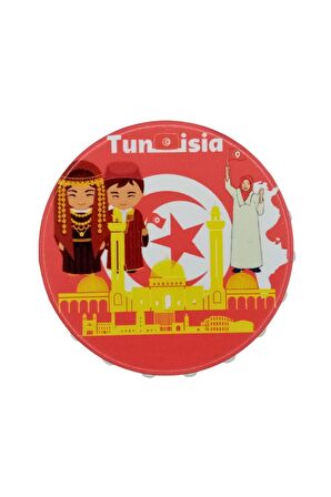 Tunus Temalı Magnet Kapak Açacak