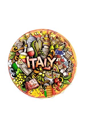 İtalya Temalı Magnet Kapak Açacak