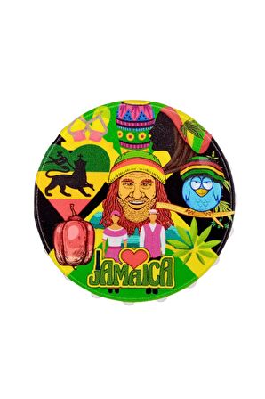 Jamaika Temalı Magnet Kapak Açacak