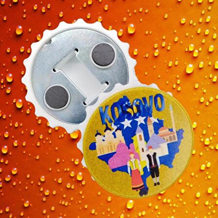 Kosova Temalı Magnet Kapak Açacak