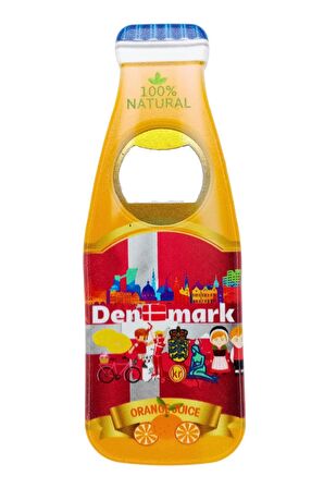 Danimarka Temalı Magnet Şişe Açacak