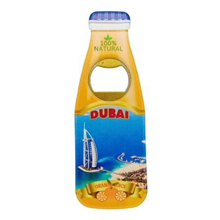 Dubai Temalı Magnet Şişe Açacak