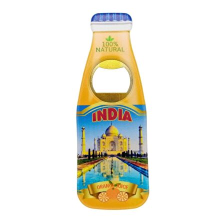 Hindistan Temalı Magnet Şişe Açacak