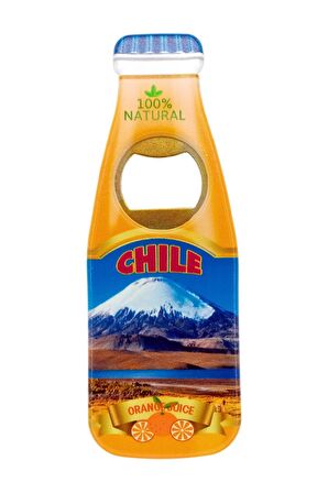 Şili Temalı Magnet Şişe Açacak