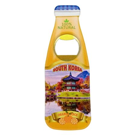 Güney Kore Temalı Magnet Şişe Açacak