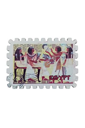 Mısır Temalı Pul Magnet