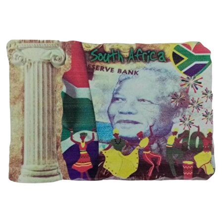 Güney Afrika Cumhuriyeti Temalı Sütun Magnet