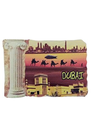 Dubai Temalı Sütun Magnet