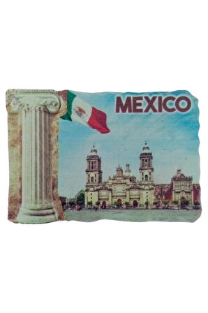Meksika Temalı Sütun Magnet
