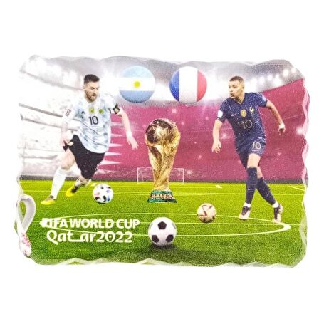 Katar Temalı Kırık Magnet