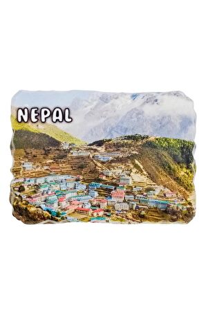 Nepal Temalı Kırık Magnet