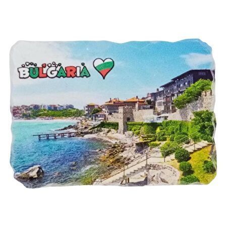 Bulgaristan Temalı Kırık Magnet