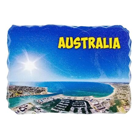 Avustralya Temalı Kırık Magnet