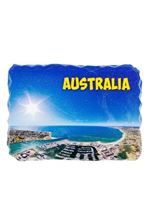 Avustralya Temalı Kırık Magnet