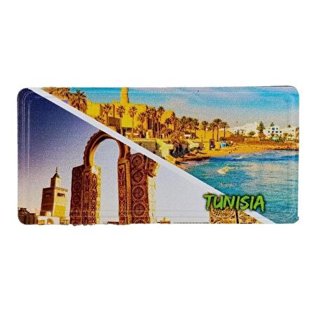 Tunus Temalı Plaka Magnet
