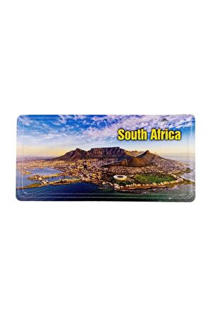 Güney Afrika Temalı Plaka Magnet