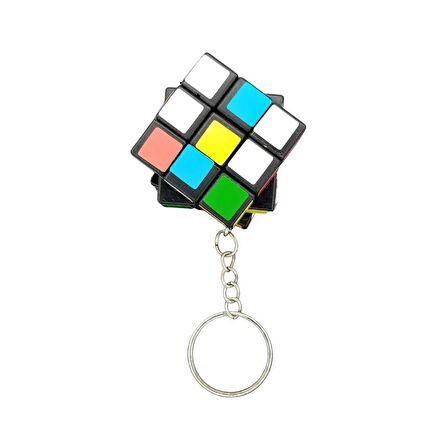 Zeka Küpü Sihirli Rubik Küp Anahtarlık