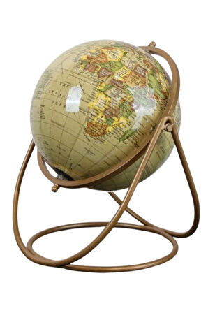 Dünya Küre Stantlı Dekoratif Döner World Globe Sl586-C 30cm