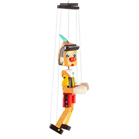 Ahşap Pinokyo Kukla 100 cm