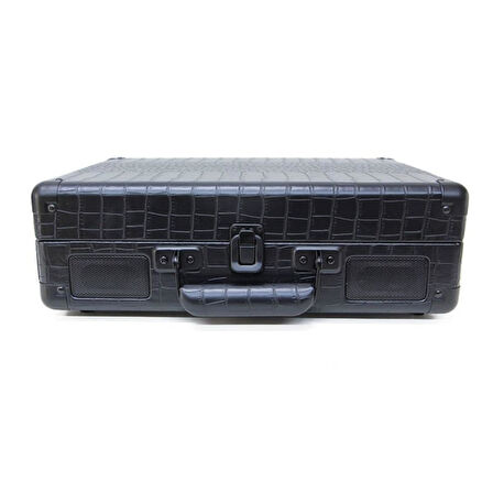 Pikap Suitcase CR Series Siyah Elektronik Bluetooth Hoparlör Plakçalar CW002-BL