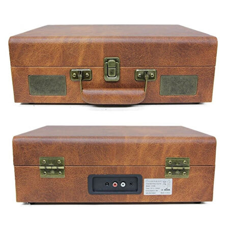 Pikap Virginia Ahşap Elektronik Bluetooth Hoparlör Plakçalar C1330