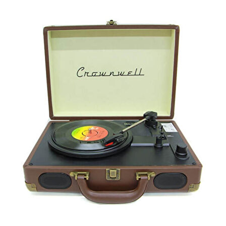 Pikap Çantalı Önden Hoparlörlü Kahverengi Bluetooth Hoparlör Plakçalar C0453