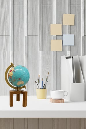 Dekoratif Dünya Küre 12x27 cm SL933-M Mavi