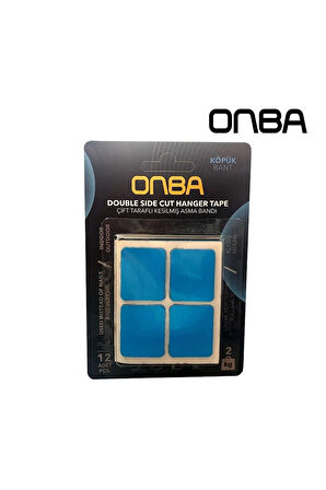 25mm X 30mm Hazır Kesilmiş Çift Taraflı Köpük Bant