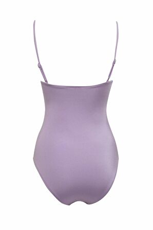 DeFacto Regular Fit İnce Askılı Taşlı Mayo-Fall in Love C4418AX24HSPR33