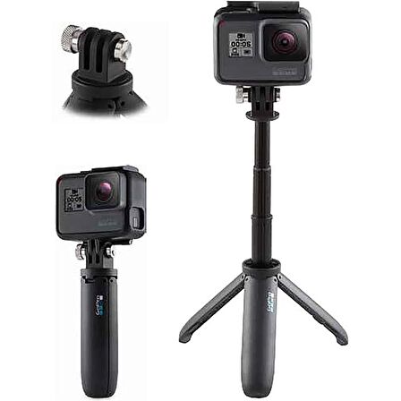 Gopro Shorty Mini Uzatma Kolu + Tripod