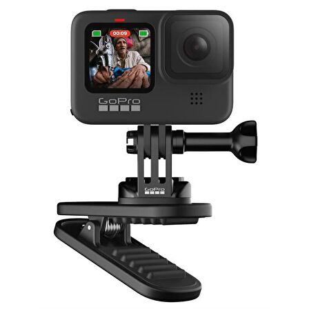 Gopro Magnetic Swivel Clip Bilyeli Magnetik Toka