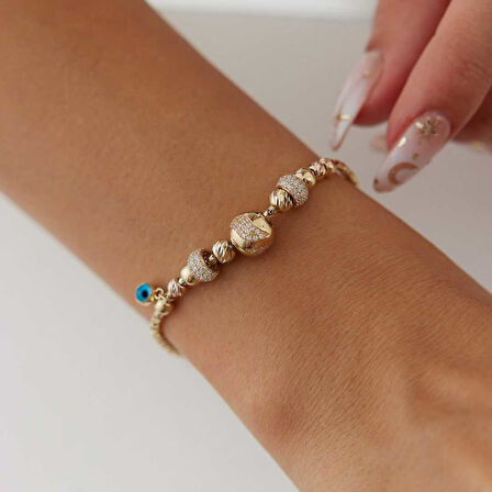 Göz Detaylı Charm Bileklik
