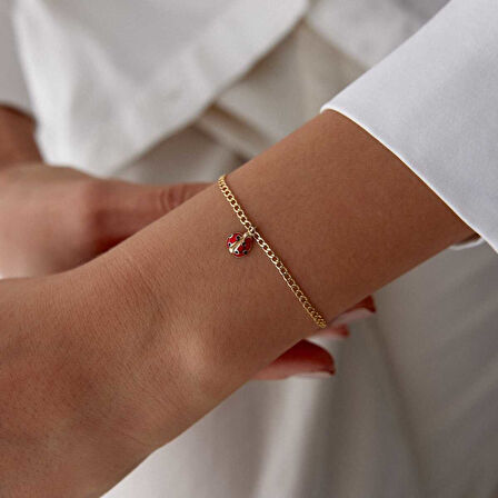 Uğur Böceği Charm Bileklik