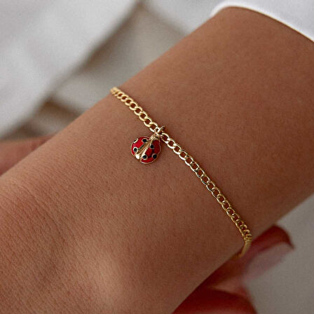 Uğur Böceği Charm Bileklik