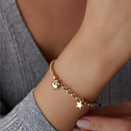 Doç Zincir Charm Bileklik