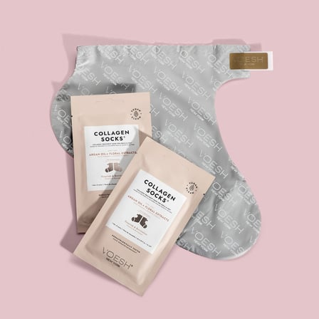 Voesh New York Collagen Socks Kolajen Çorap Argan Yağı