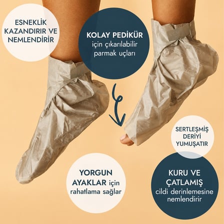 Voesh New York Collagen Socks Kolajen Çorap Argan Yağı